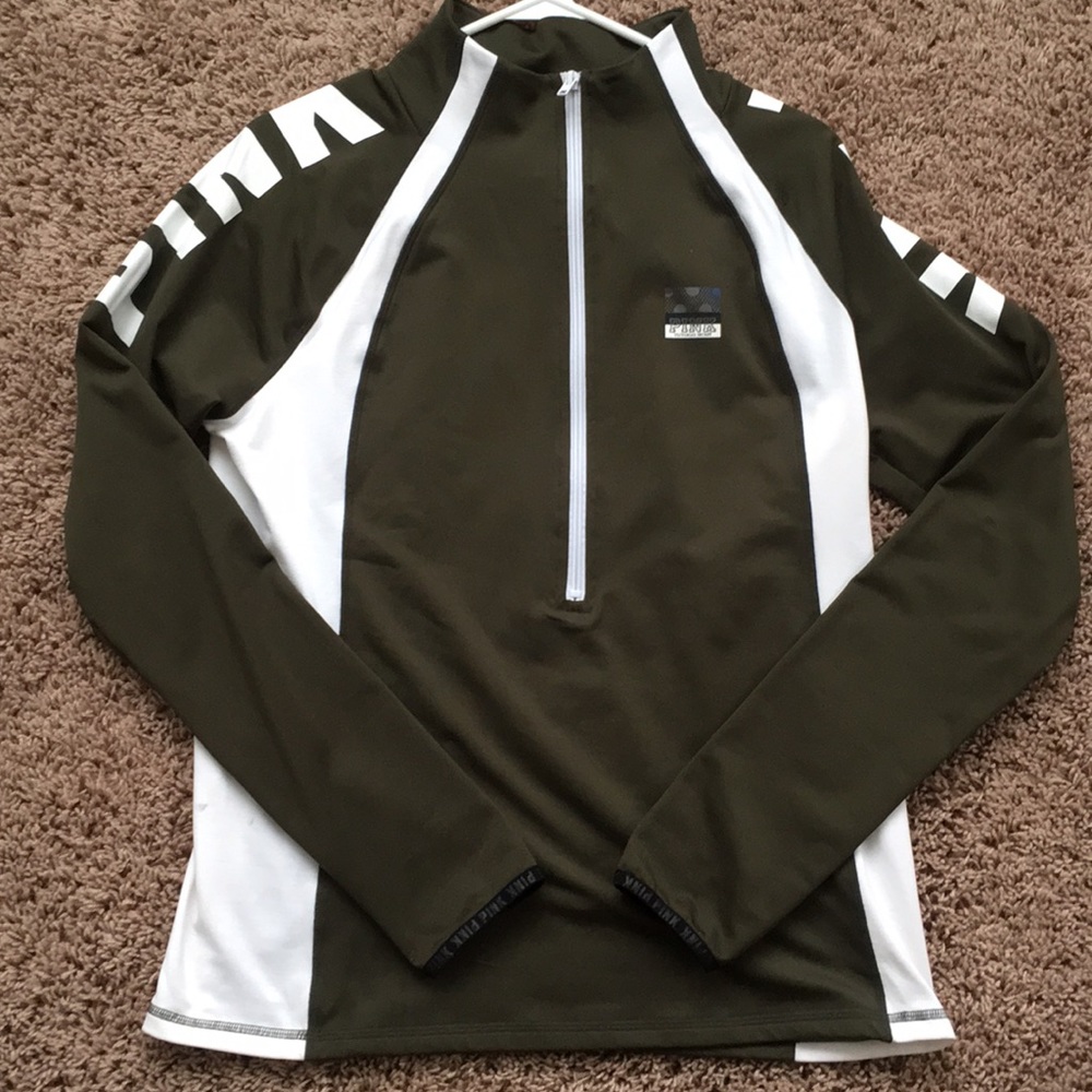 PINK Victoria’s Secret 1/4 zip pull over